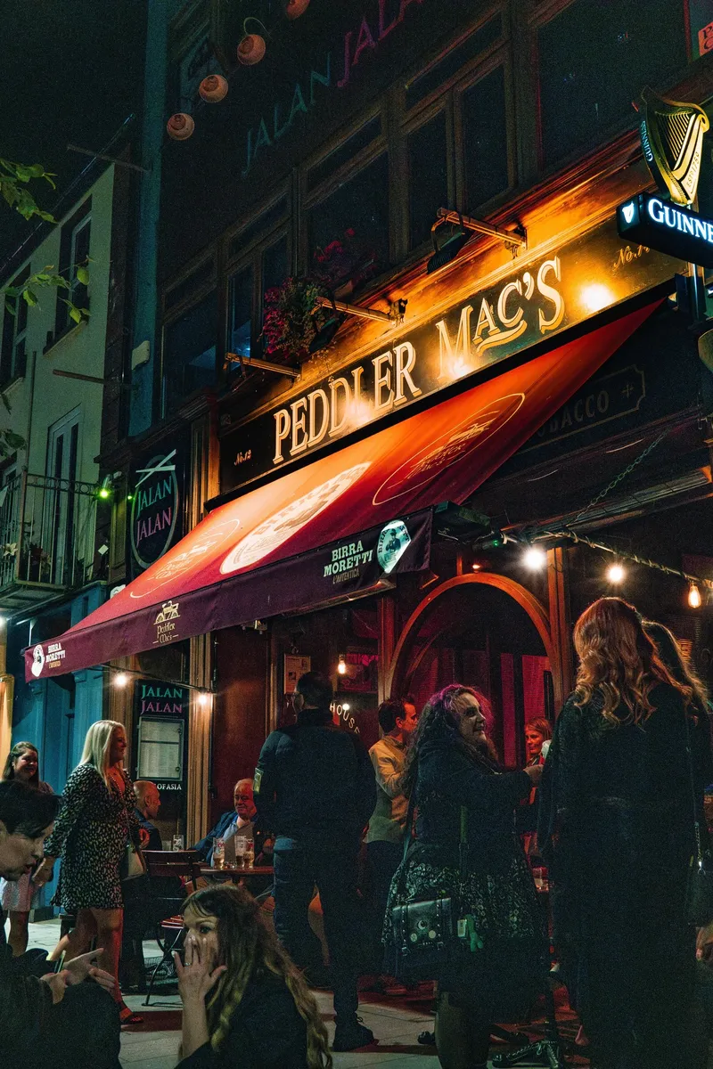 Exterior of Peddler Mac's on Church Street